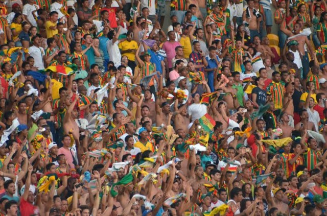 Torcida do Sampaio compareceu em grande número ao estádio Castelão na Série B