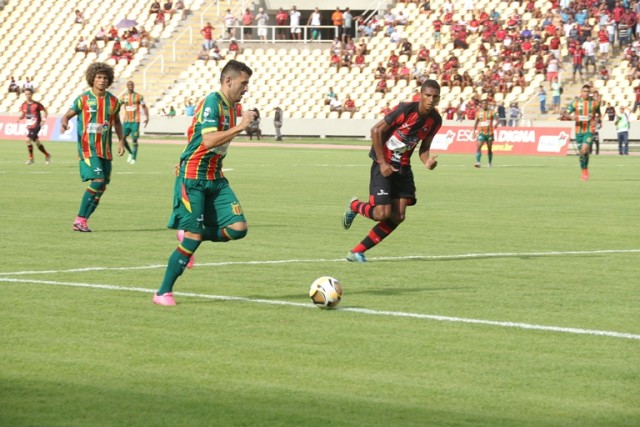 Sampaio bateu o Moto por 1x0 (Foto: Elias Auê)