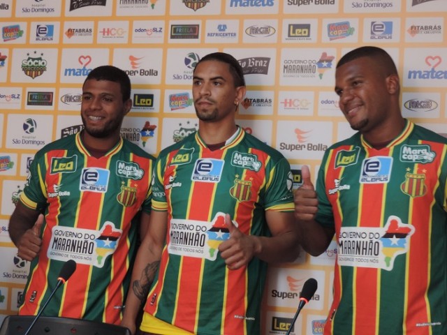 Auremir, Jeanderson e Genilson vestiram a camisa do Sampaio