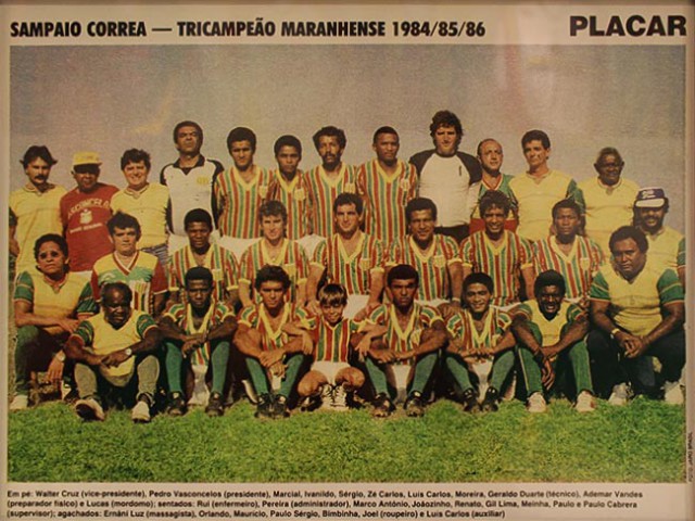 Campeão Maranhense 1986