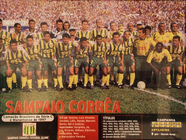 Campeão Brasileiro Série C (INVICTO) 1997