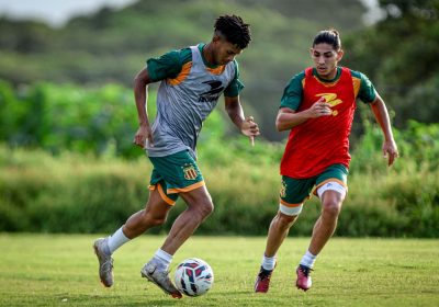 Tricolor ja se movimenta para encarar o Altos-PI (Foto: Ronald Felipe)