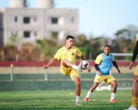 Tricolor fechou a preparação na manhã deste sábado (Foto: Ronald Felipe)