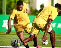 Sampaio segue com os treinos de intertemporada no CT (Foto: Ryan Shake)