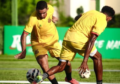 Sampaio segue com os treinos de intertemporada no CT (Foto: Ryan Shake)