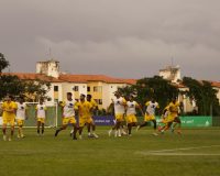 Sampaio Corrêa encerrou a preparação em São Luís (Foto: Larissa Moraes)