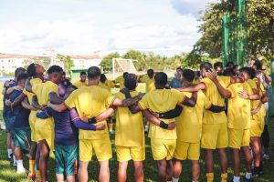 Sampaio está pronto para buscar a classificação diante do Iape (Foto: Larissa Moraes)