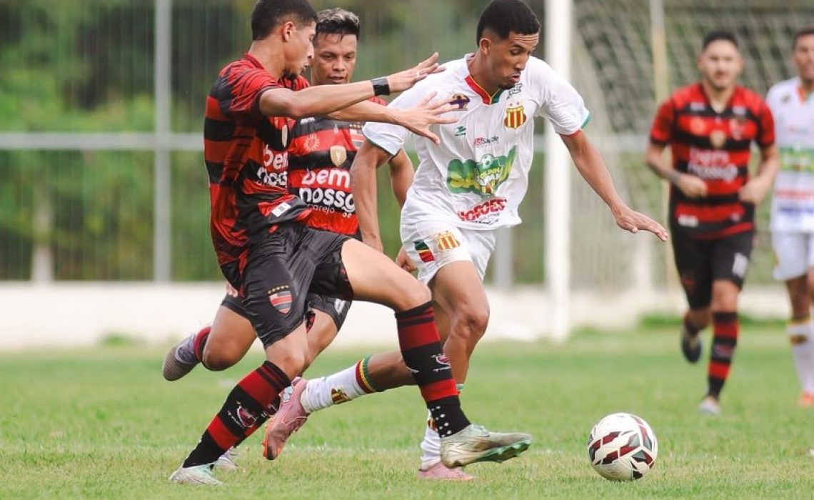 Sampaio lutou muito, mas não conseguiu reverter o placar (Foto: Ronald Felipe)
