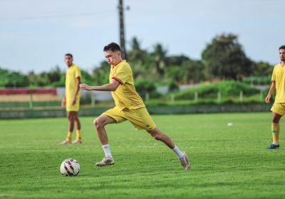 Tricolor encerrou preparação em São Luís nessa quinta-feira, 25 (Foto: Larissa Moraes)